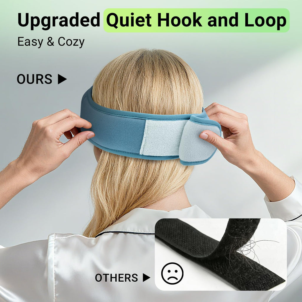Bamboo Cotton Sleep Mask with Bluetooth Headphone U702