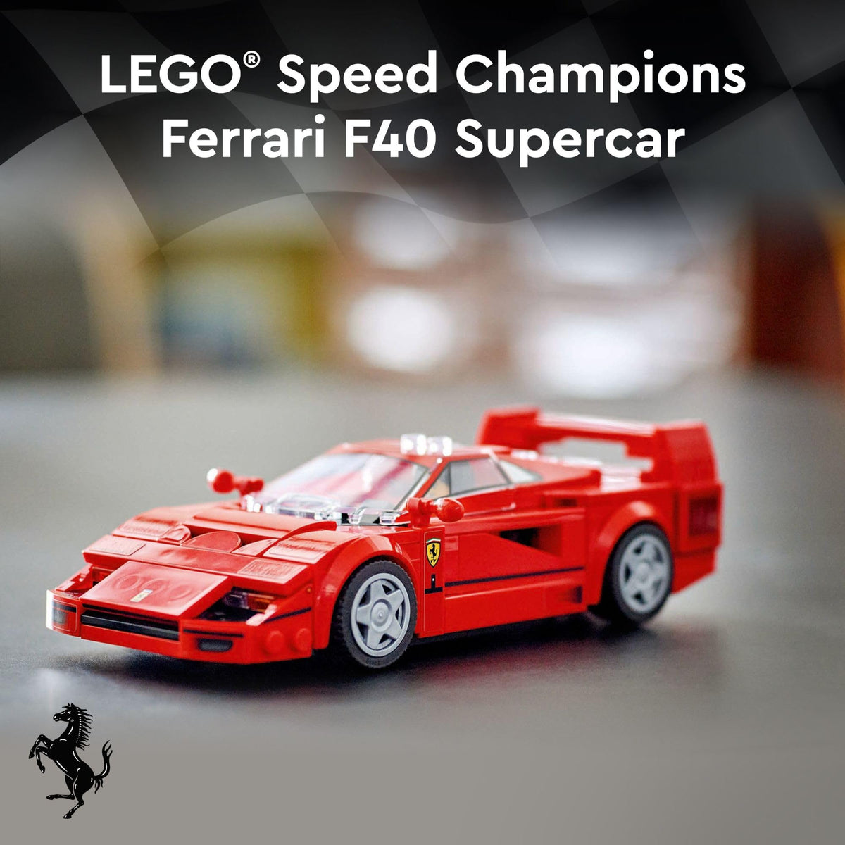 Toy Car Model Building Set with Driver Minifigure K190717