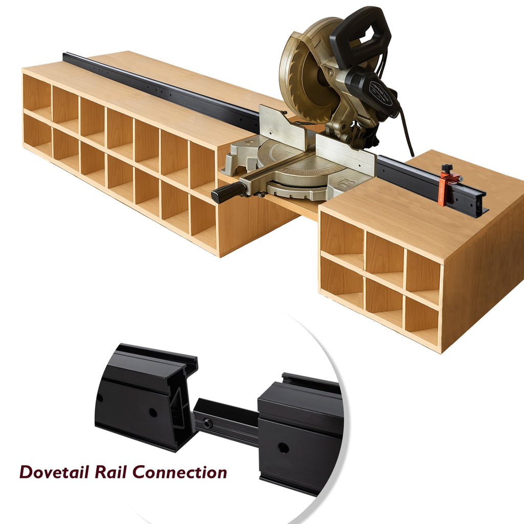 Miter Saw Fence System with Flip Stop A992656