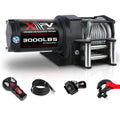 3000 lb 12V DC Electric Winch with Wireless Remote and Corded Control J201