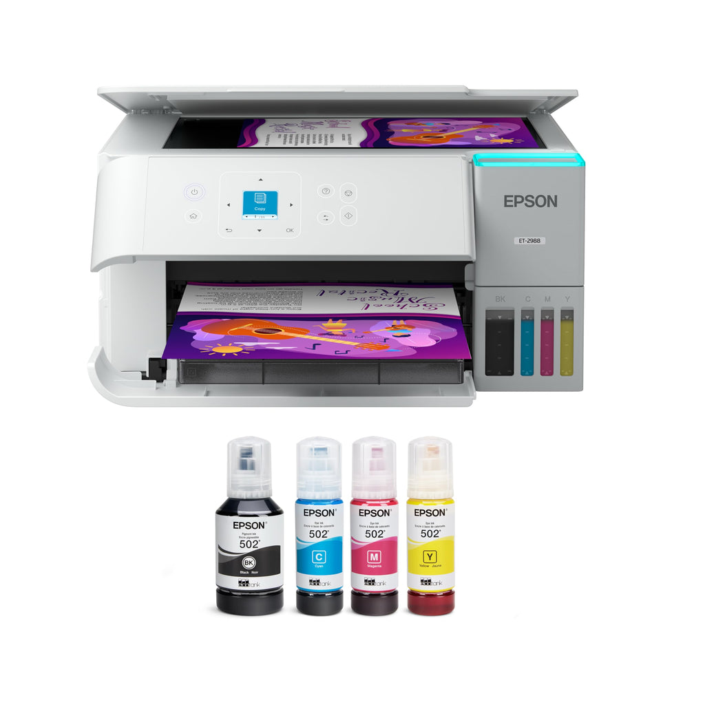 Wireless All-in-One Color Supertank Printer T6364