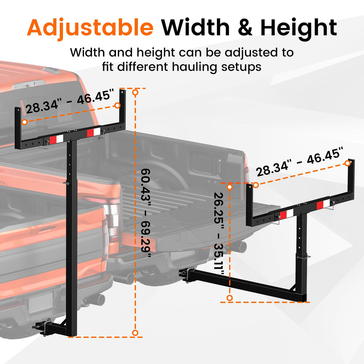 Truck Bed Extender Hitch Mount I301