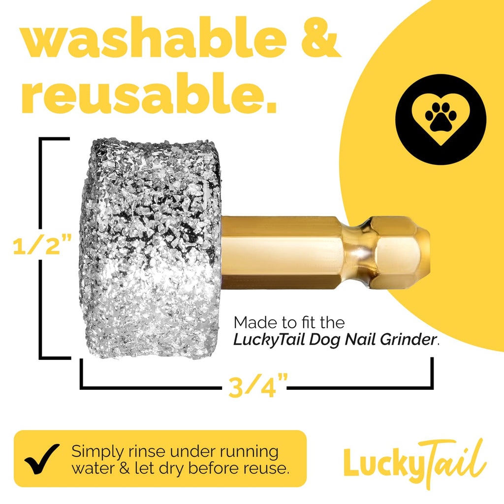 Dog Nail Grinder Replacement Head Diamond Tip 1 Pack F228