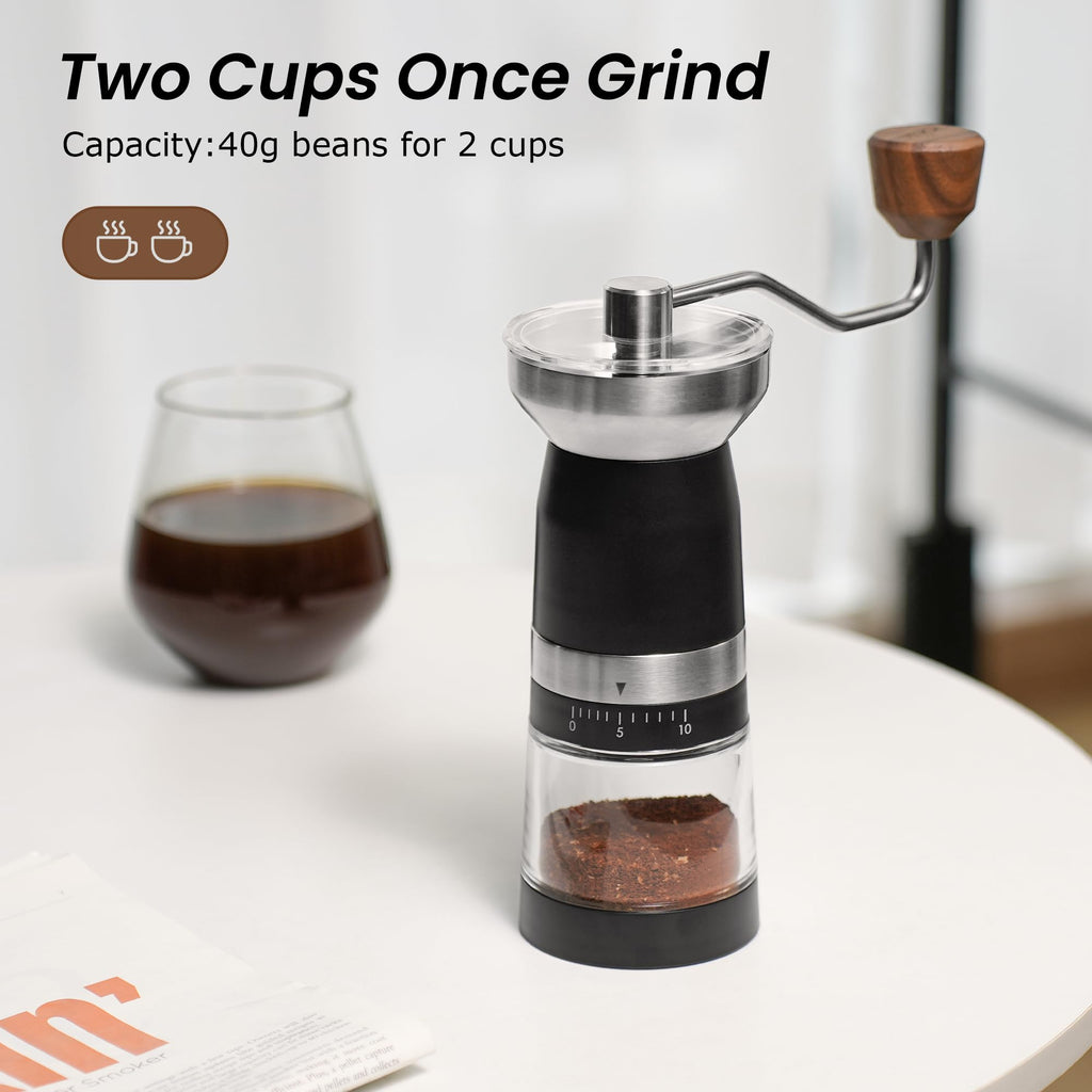 Manual Coffee Grinder Stainless Steel Conical Burr M889