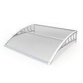 39"x32" PVC Window Awning Canopy T22357