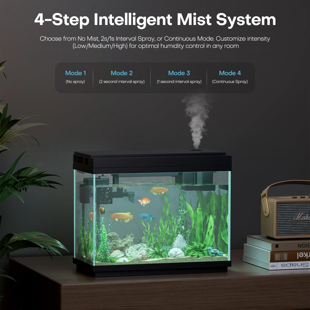 2.5 Gal Self-Cleaning Aquarium Starter Kit O2676