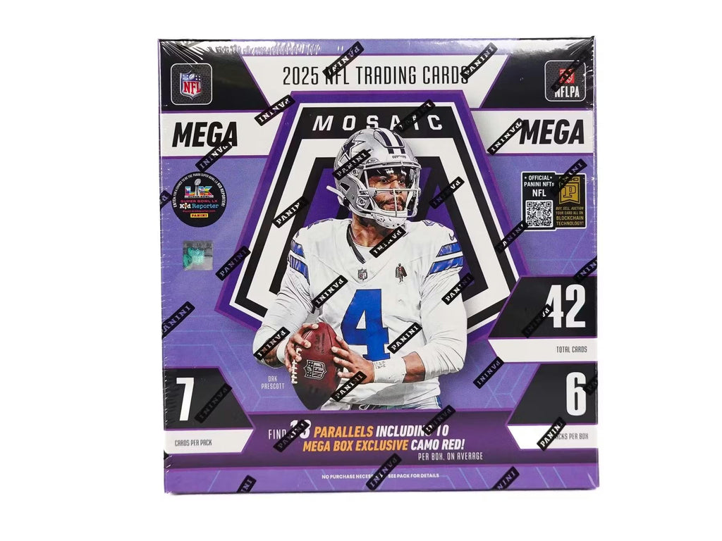 2025 Mosaic Football Trading Card Box Z23439