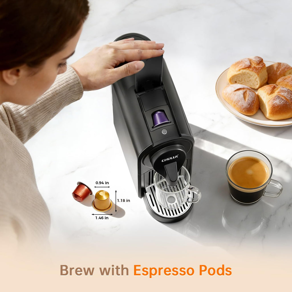Single Serve Espresso Machine Black R13341