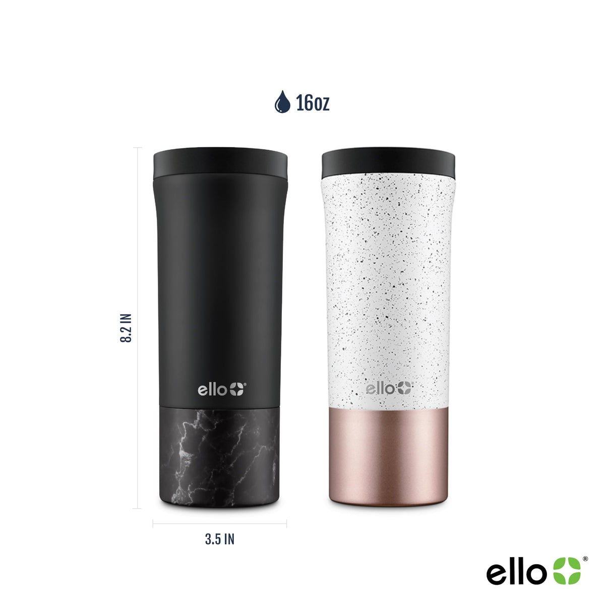 16oz Insulated Stainless Steel Travel Mug H53098