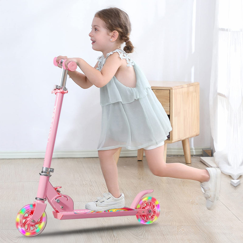 Folding Kids Scooter with Adjustable Handlebar K812849