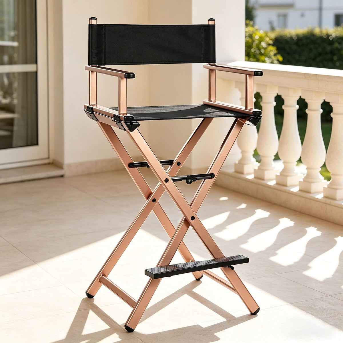 Tall Aluminum Directors Chair L475