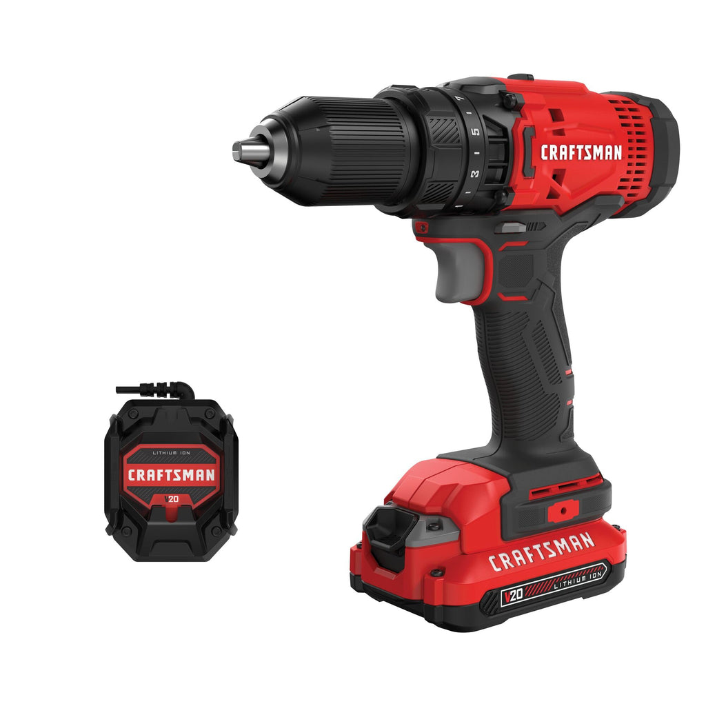 Cordless Drill/Driver Kit, 1/2 inch, Battery and Charger Included Z305