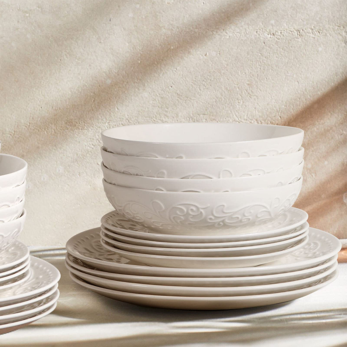 42oz Ceramic Ramen Bowl Set of 4 H4105