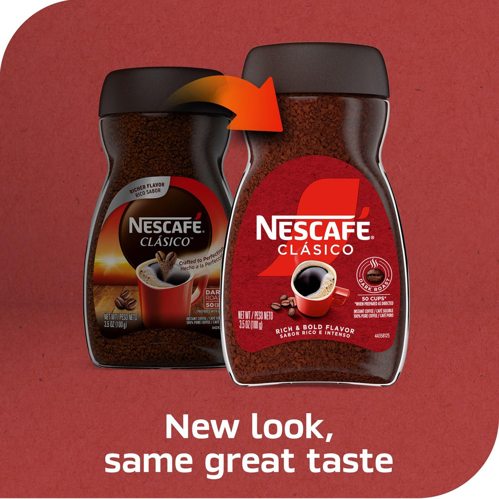 Dark Roast Instant Coffee 7 oz Jar T2638