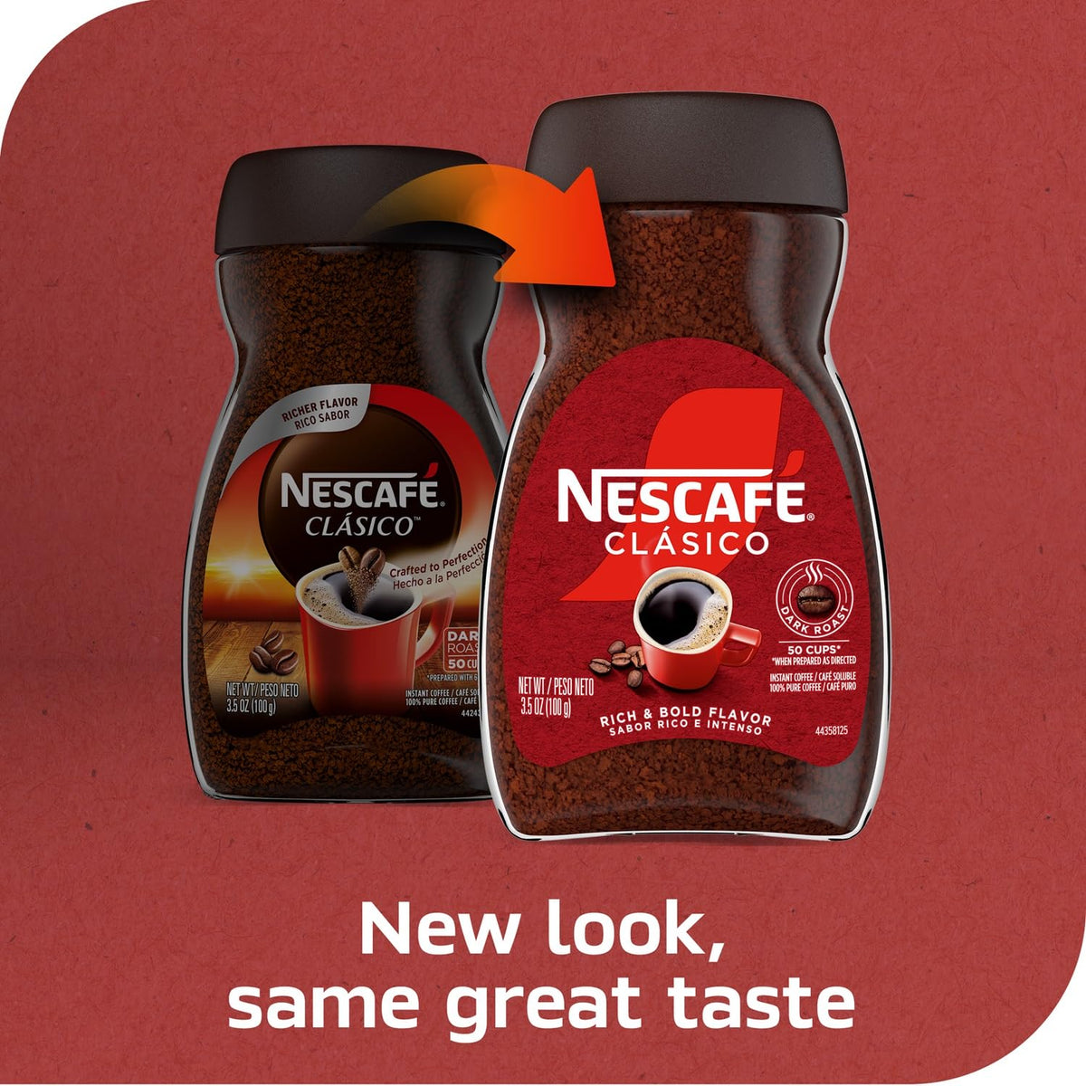 Dark Roast Instant Coffee 7 oz Jar T2638