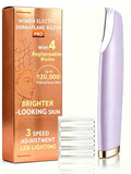 Sonic Facial Hair Remover with LED Light, 4 Replacement Blades C18827