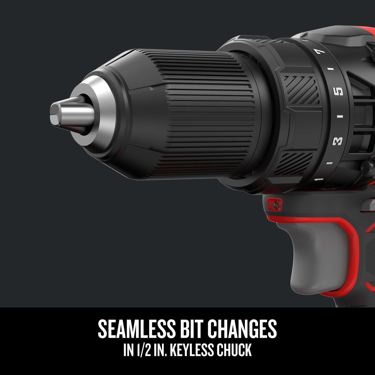 Cordless Drill/Driver Kit, 1/2 inch, Battery and Charger Included Z305