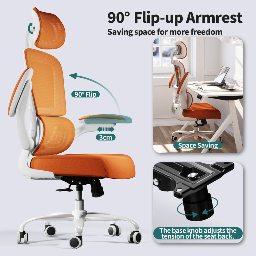 Ergonomic Office Chair with Lumbar Support C90437