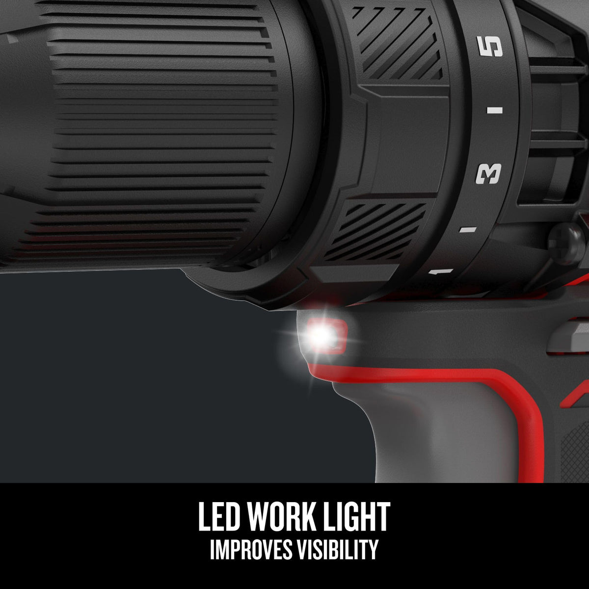 Cordless Drill/Driver Kit, 1/2 inch, Battery and Charger Included Z305