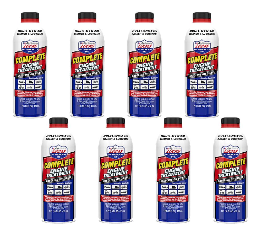 8 Pack 16 Ounce Engine Treatment E464873