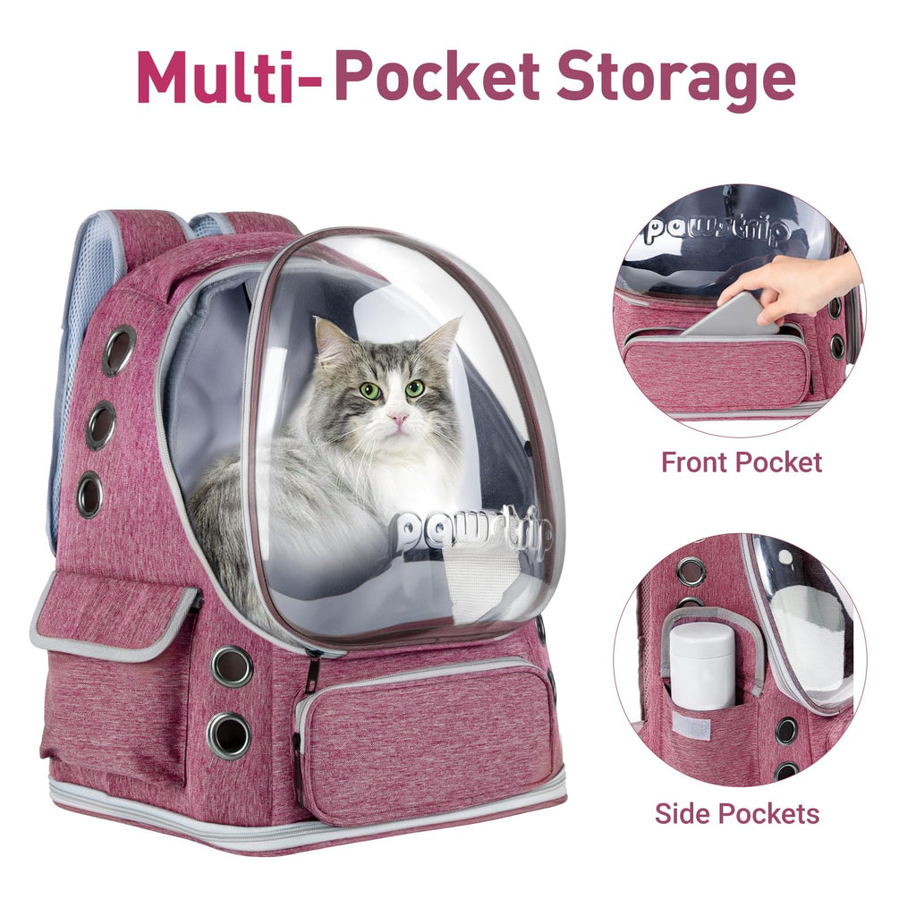 Cat Backpack Carrier Clear Bubble Window up to 15 lb I615573