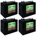 6V AGM Sealed Deep Cycle Battery 220Ah 4 Pack V570