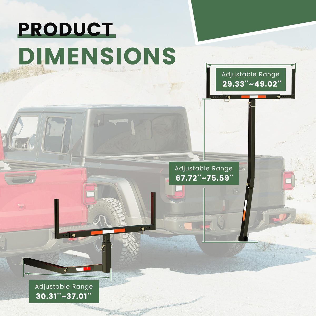 Truck Bed Extender Hitch N780