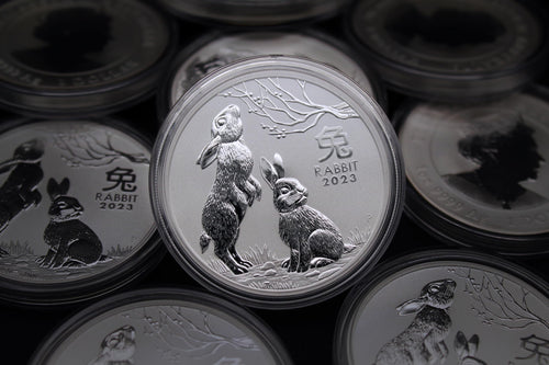 1 oz Silver Year of the Rabbit Coin D43476