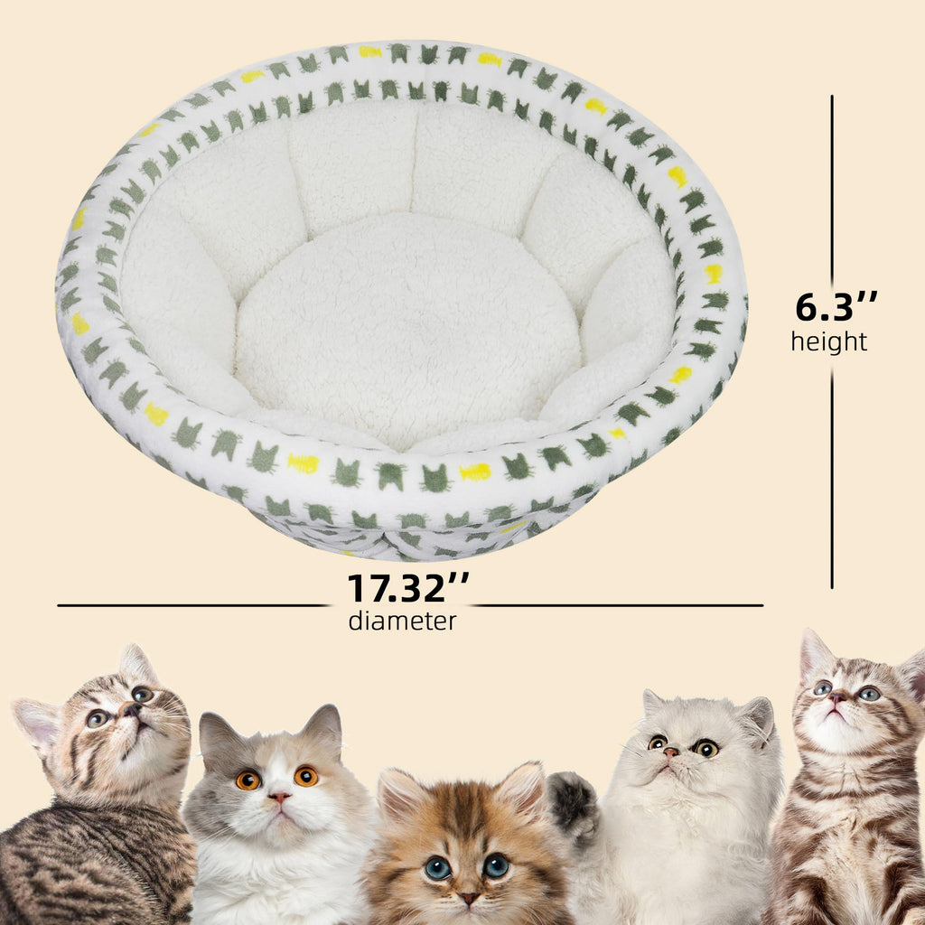 Beige Washable Dog Sofa Bed E304646