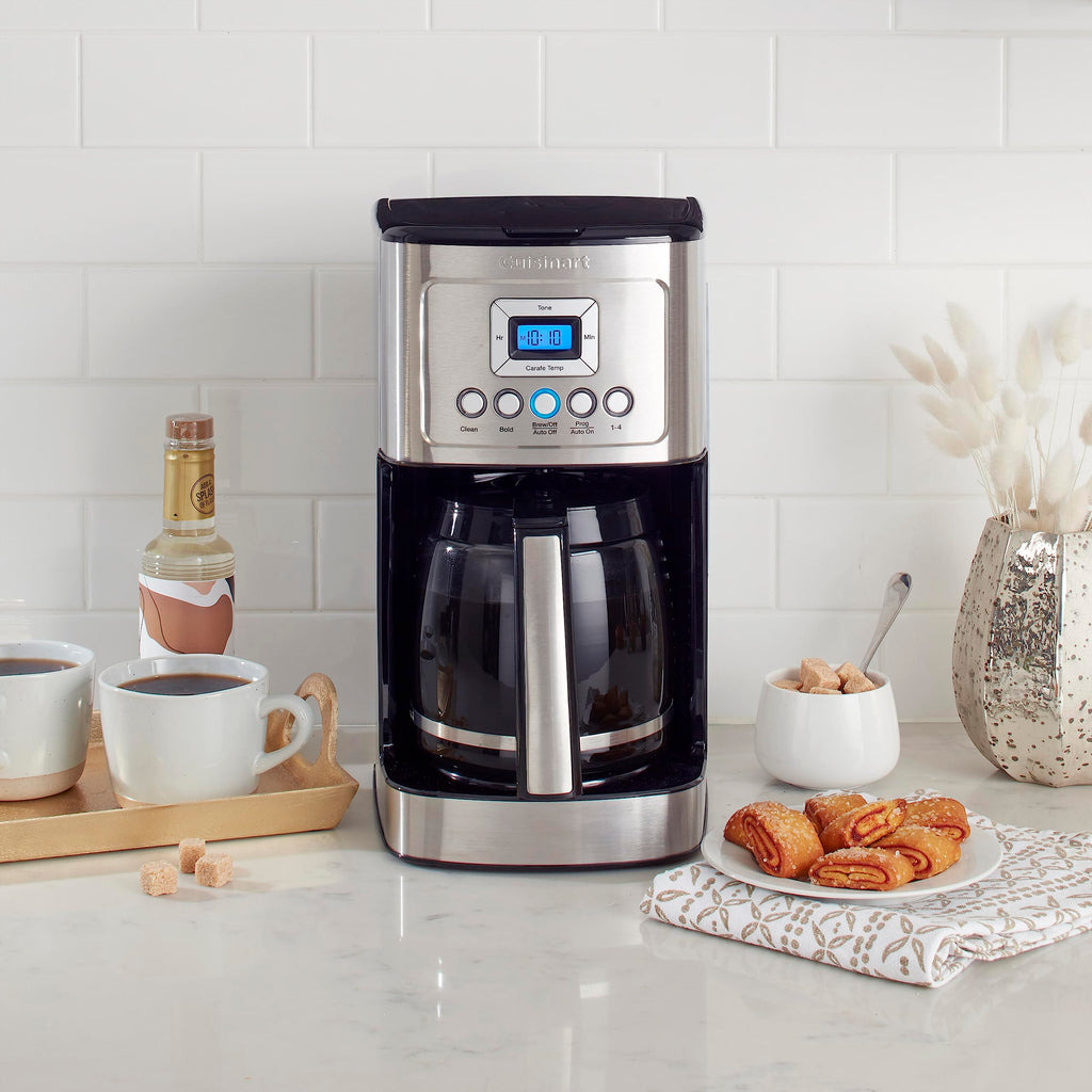 14-Cup Glass Carafe Stainless Steel Coffee Maker C2839