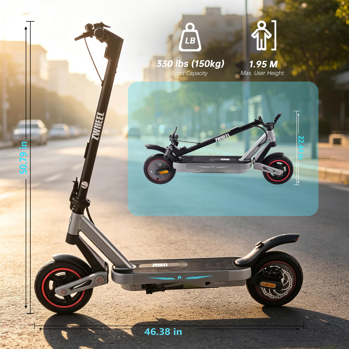 10-Inch Off-Road Electric Scooter N85325