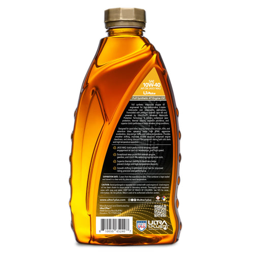 10W-40 Full Synthetic Motorcycle Oil 6 Quarts M7127