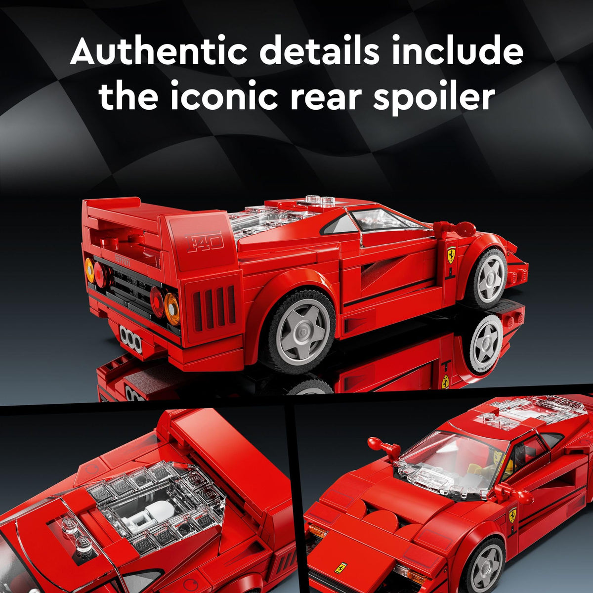 Toy Car Model Building Set with Driver Minifigure K190717