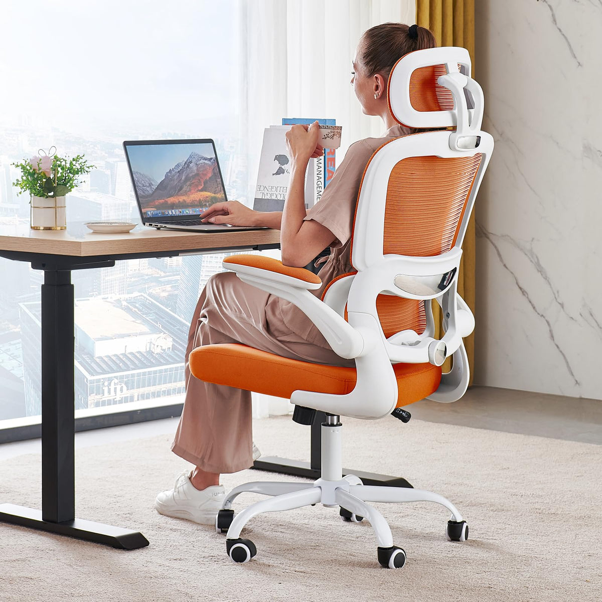 Ergonomic Office Chair with Lumbar Support C90437