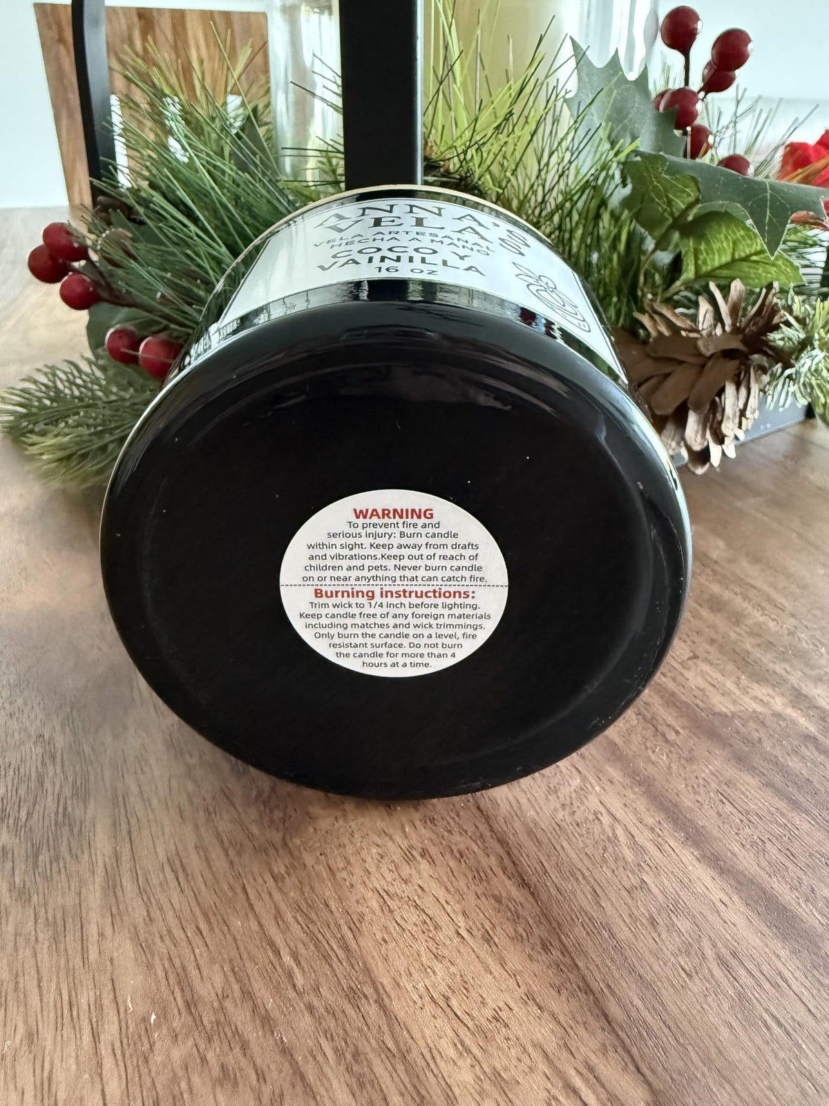 Handmade Soy Candle 16 oz F70502