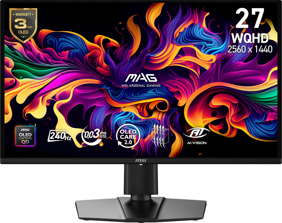 27-Inch WQHD 240Hz QD-OLED Gaming Monitor X803