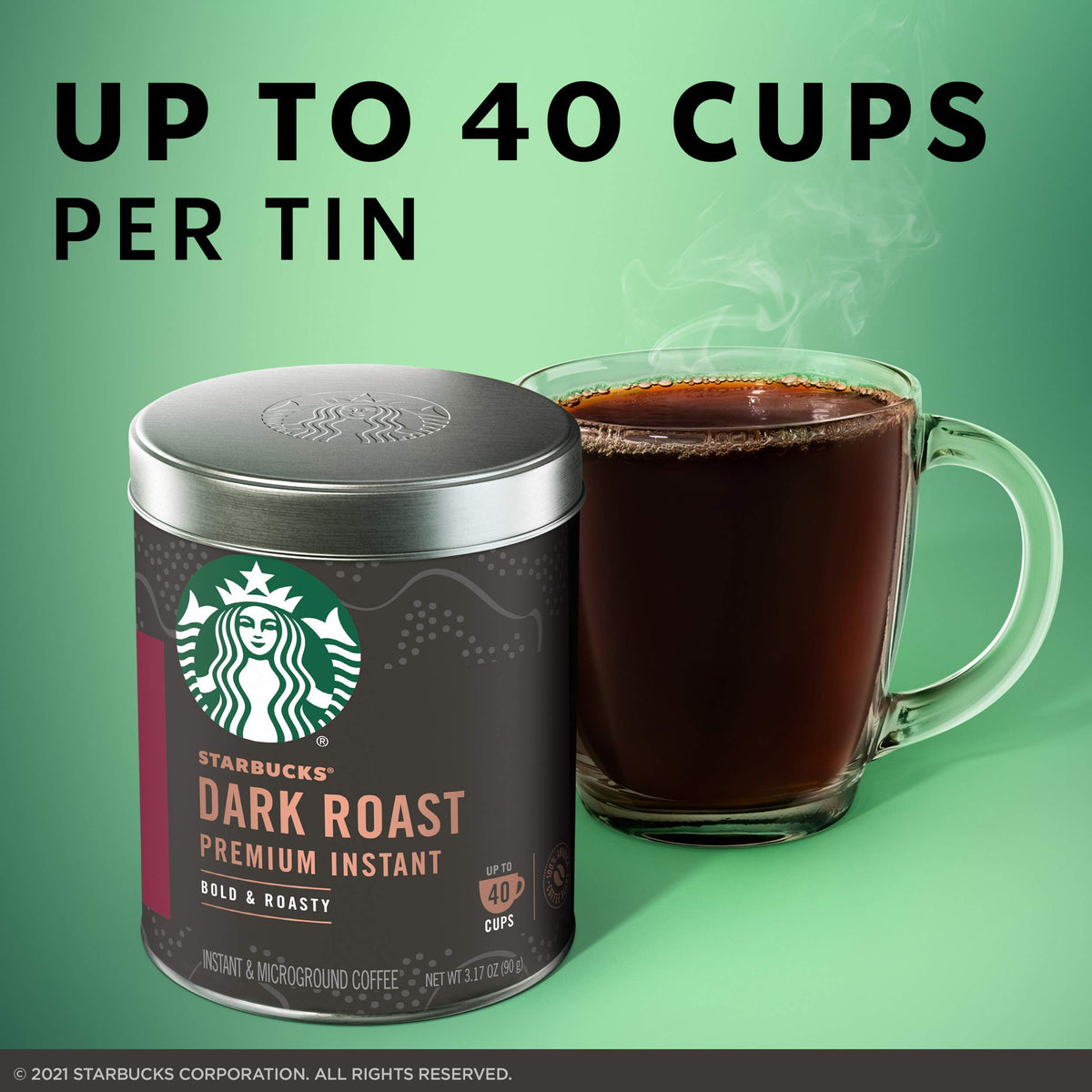 Dark Roast Instant Coffee 3.17 oz C4212