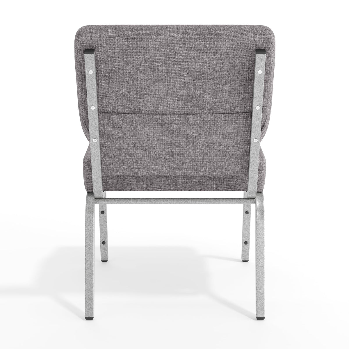 Gray 21" W Stacking Church Chair 4-Pack U77048