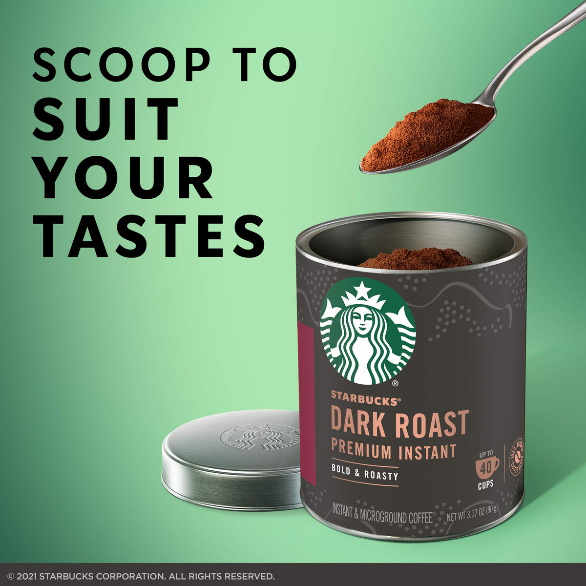 Dark Roast Instant Coffee 3.17 oz C4212