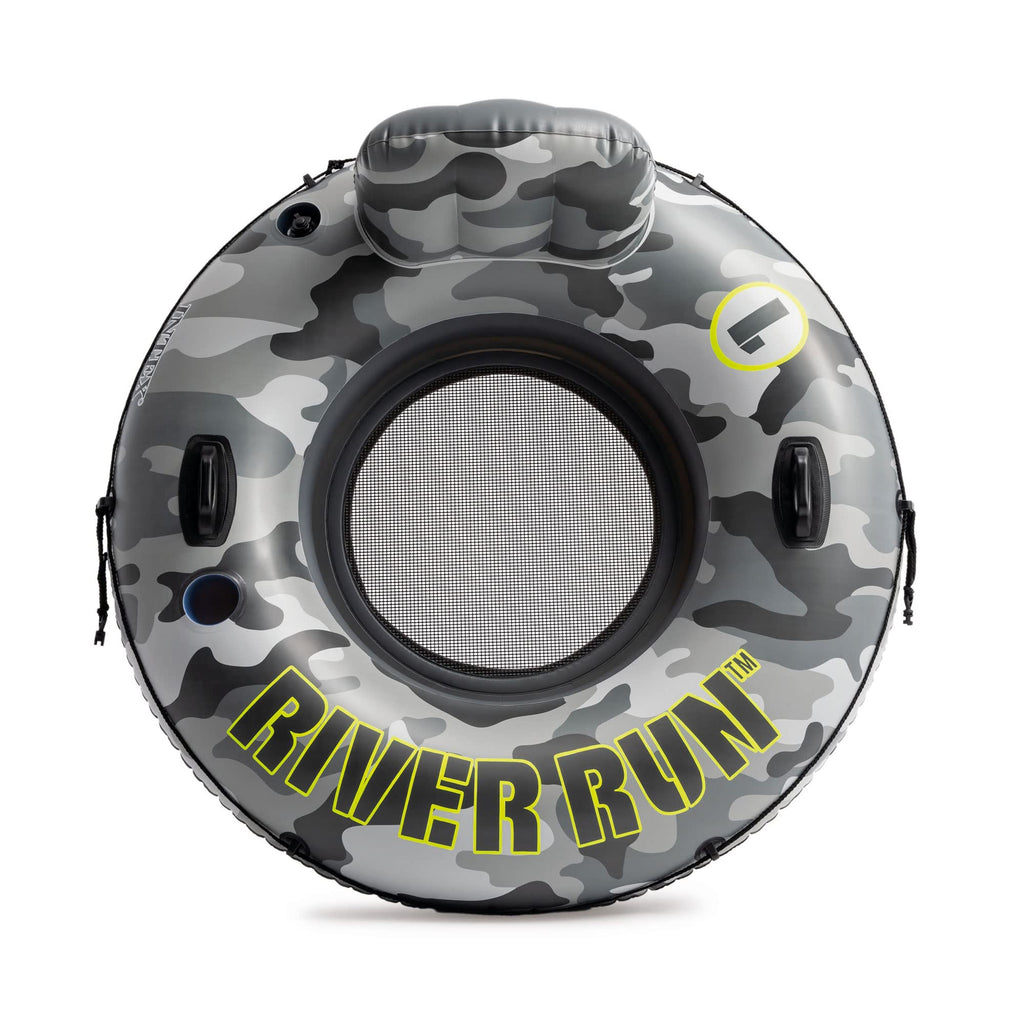 Inflatable Floating Water Tube Raft with Cup Holders, 4 Pack B82499