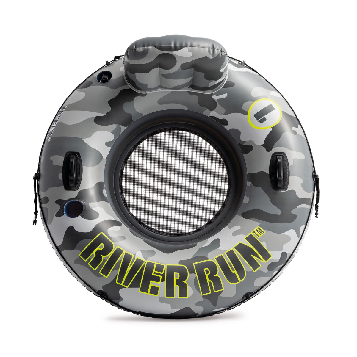 Inflatable Floating Water Tube Raft with Cup Holders, 4 Pack B82499
