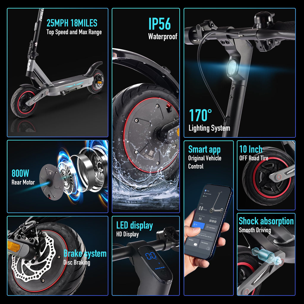 10-Inch Off-Road Electric Scooter N85325