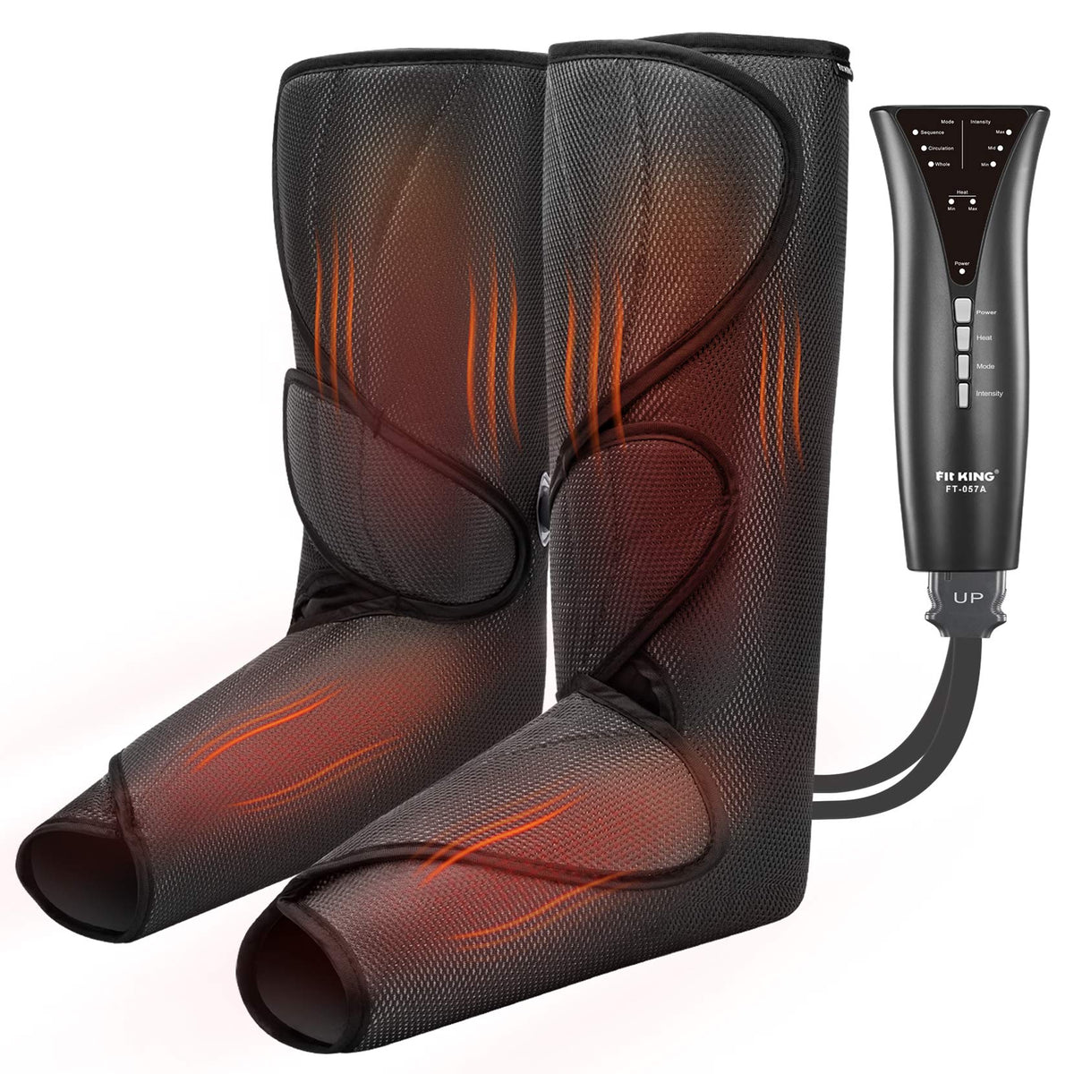 Air Compression Leg and Foot Massager with Heat F8771