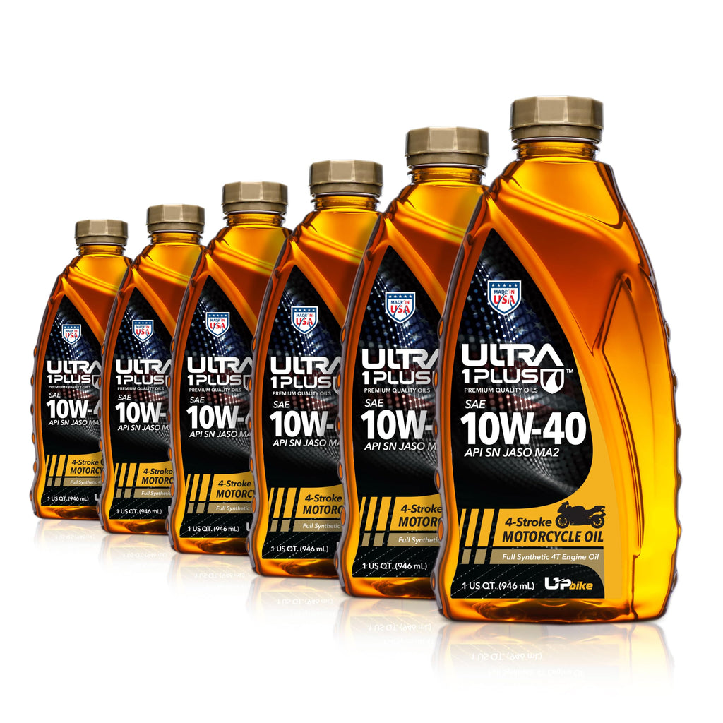10W-40 Full Synthetic Motorcycle Oil 6 Quarts M7127