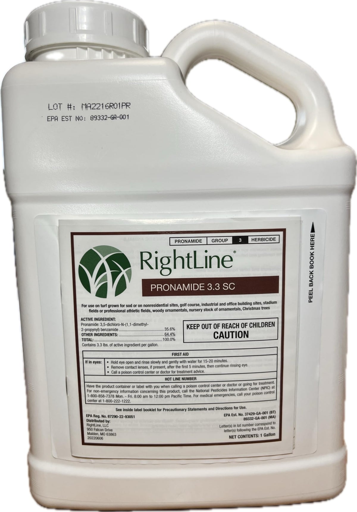 3.3 SC Herbicide 1 Gallon V583