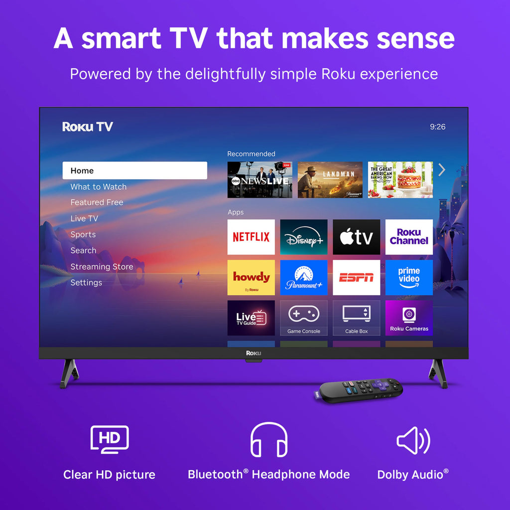 32-Inch 720p HD LED Smart TV R106