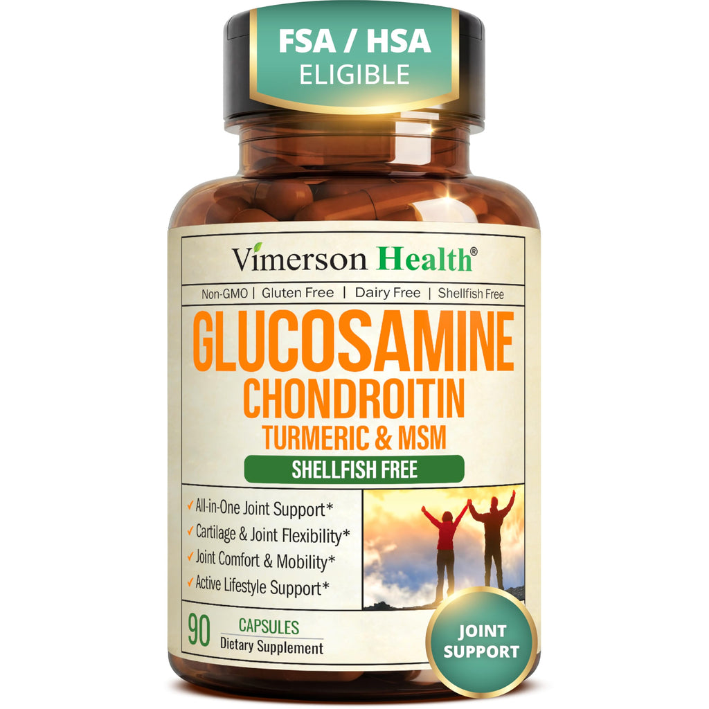 Glucosamine Chondroitin MSM Joint Support Supplement 90 Ct T590