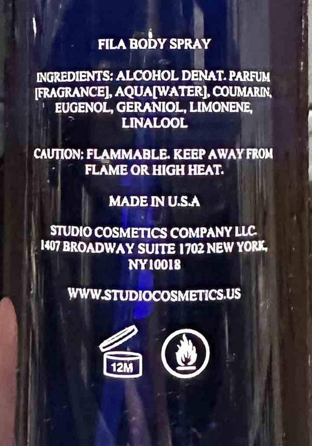 Body Spray for Men 8.4 oz V2202