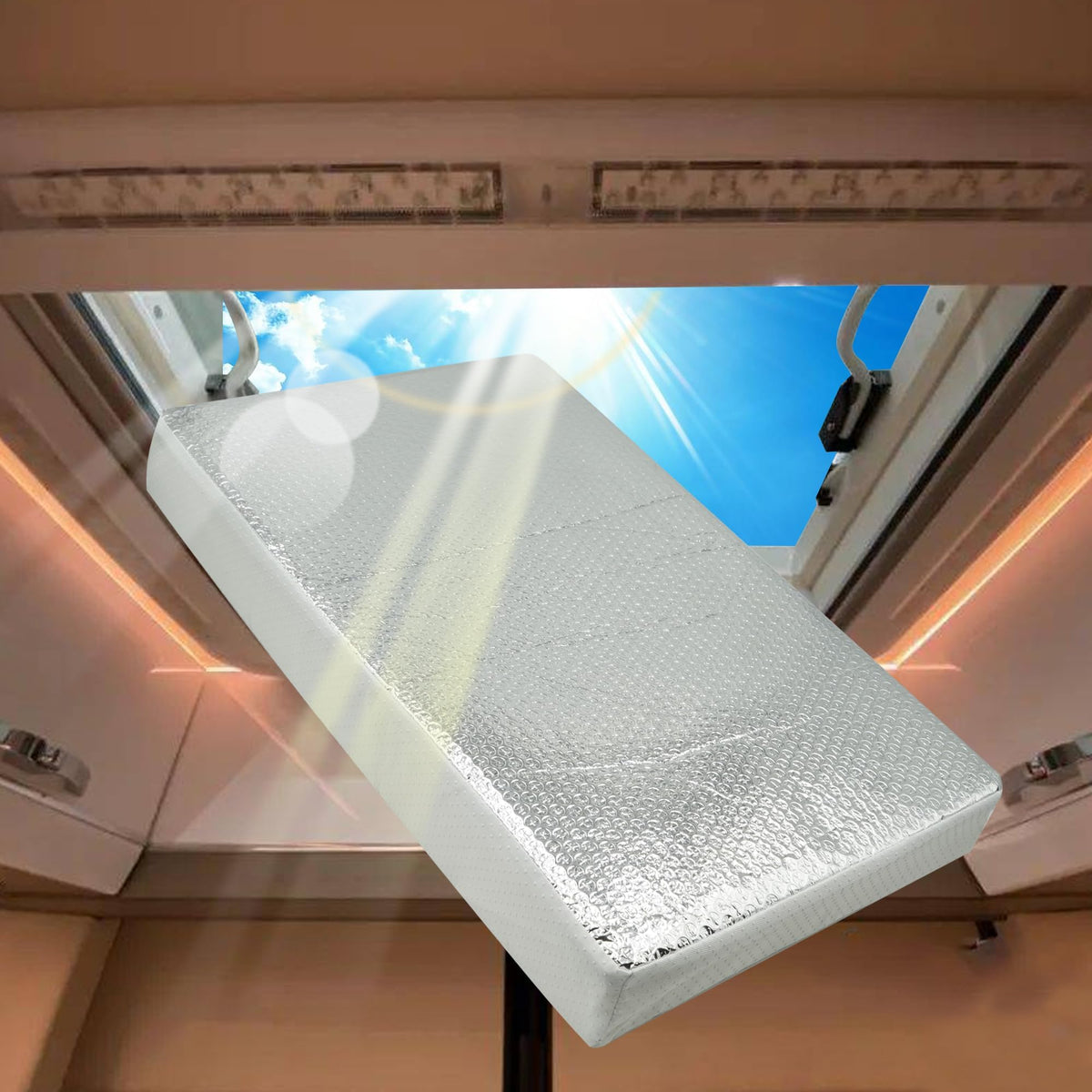 22 x 14 Inch RV Vent Insulator with Reflective Surface U877