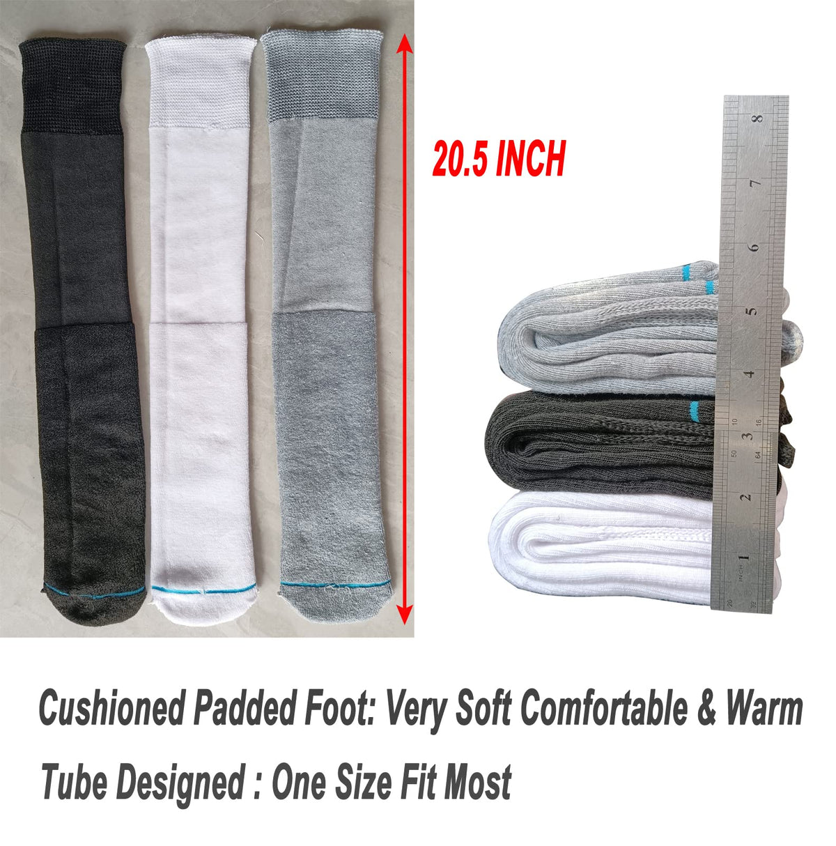 Walking Boot Socks Replacement Sock Liner N7336